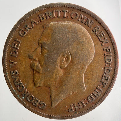 1920 George V One Penny Coin | Collectable Grade