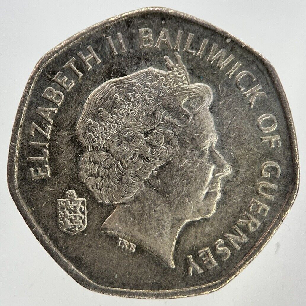 1999 Guernsey 20p Twenty - Pence Coin | Fine Collectable Grade