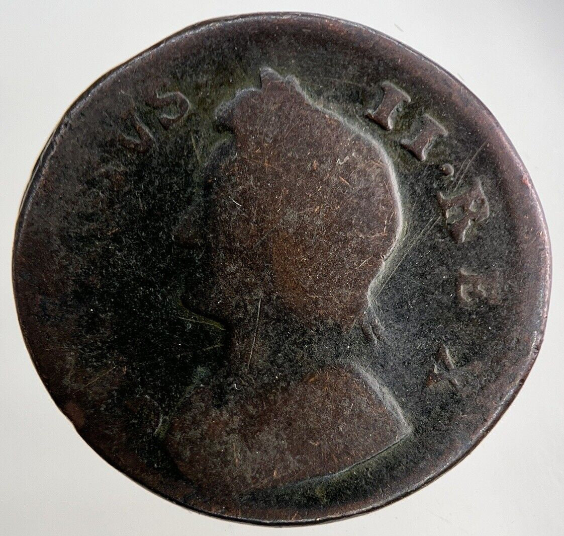 1839 George II 2nd Farthing Coin | Collectable Grade