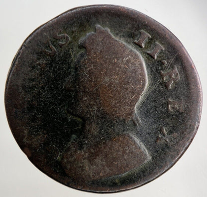 1839 George II 2nd Farthing Coin | Collectable Grade