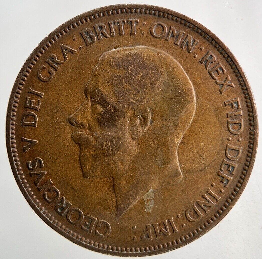 1934 George V One Penny Coin | Fine Collectable Grade