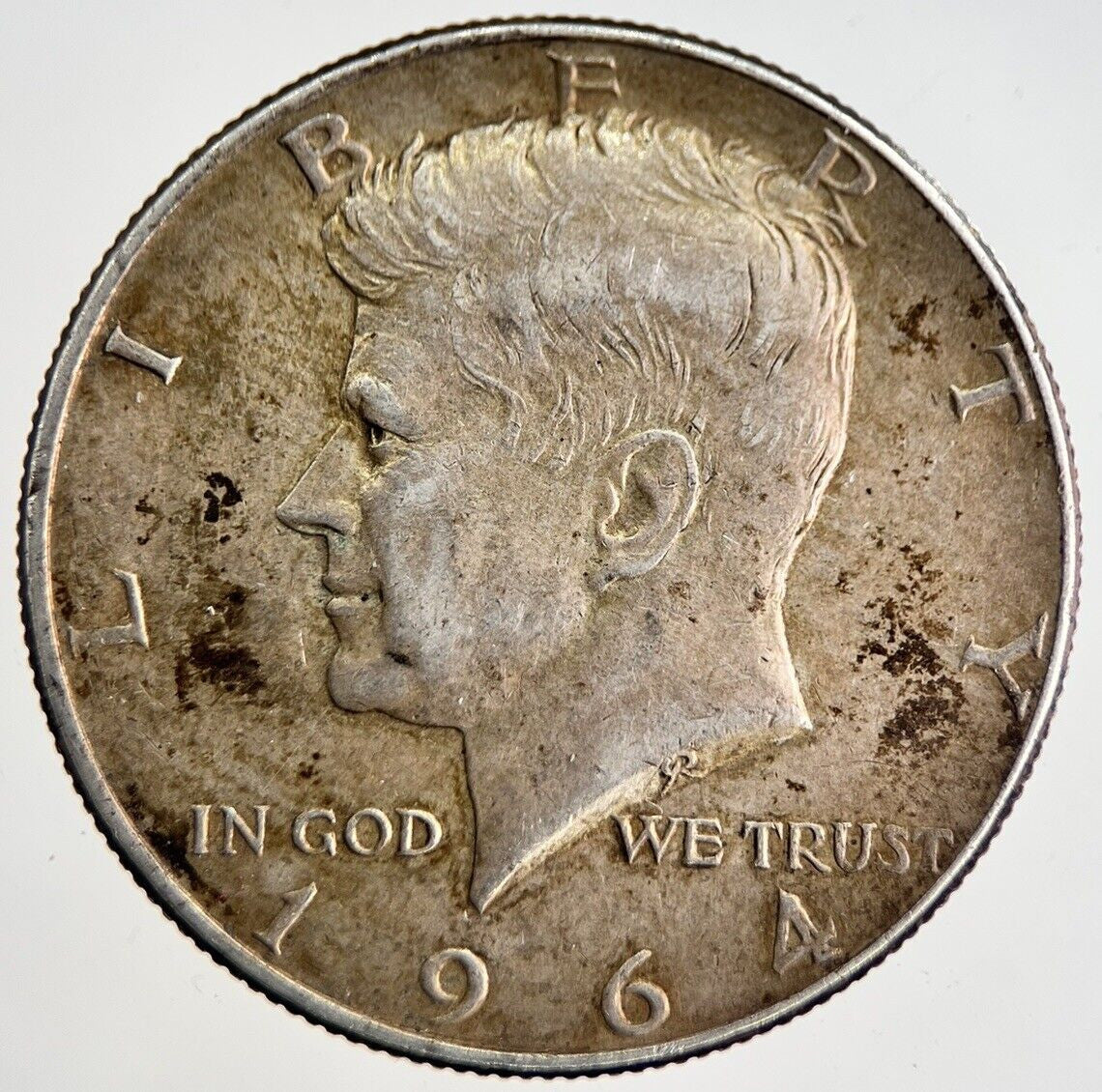 1964 US Kennedy Half Dollar Silver Coin | Fine Collectable Grade | a8331