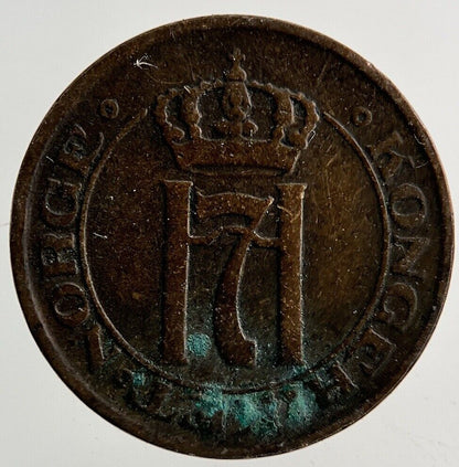 1913 Sweden 1 Ore Coin | Fine Collectable Grade
