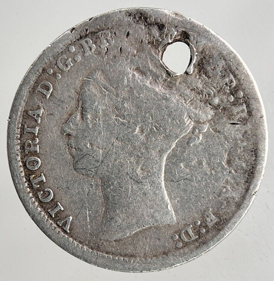 1879 Victoria Threepence Silver Coin | Collectable Grade