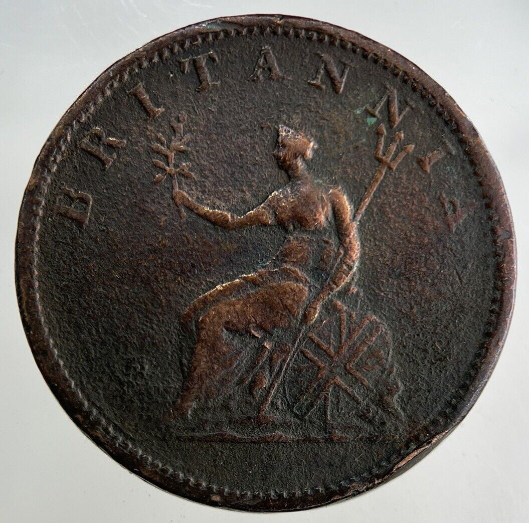 1806 George III 3rd Half-Penny Coin | Fine Collectable Grade