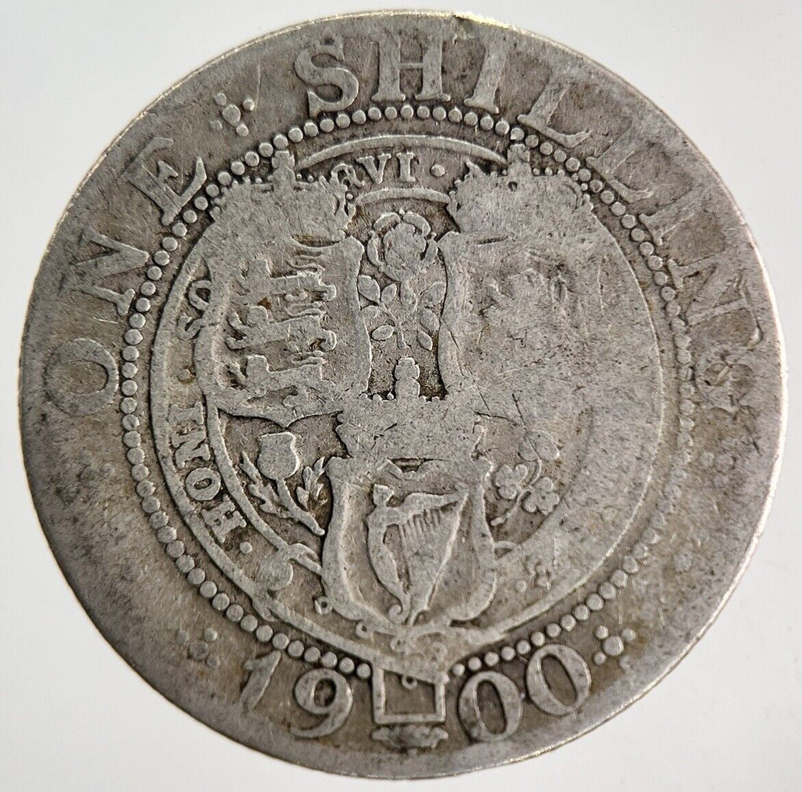 1900 Victoria Silver Shilling Coin | Collectable Grade