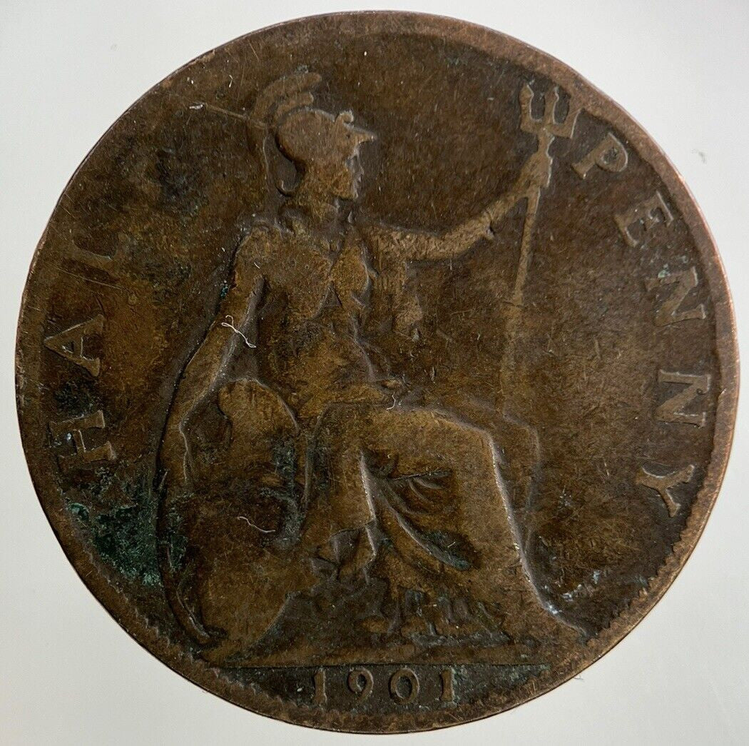 1901 Victoria Half - Penny Coin | Collectable Grade