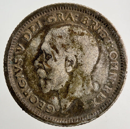 1926 George V Sixpence Silver Coin | Collectable Grade