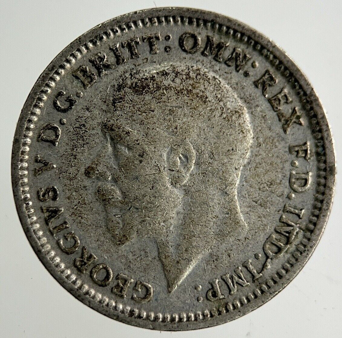1934 George V Threepence Silver Coin | Collectable Grade