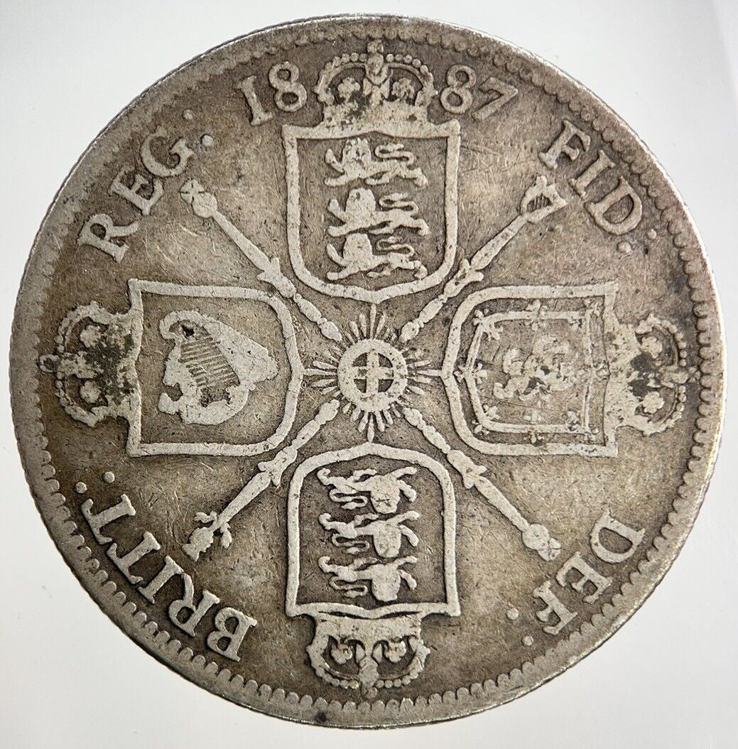 1887 Victoria Florin Silver Coin | Collectable Grade