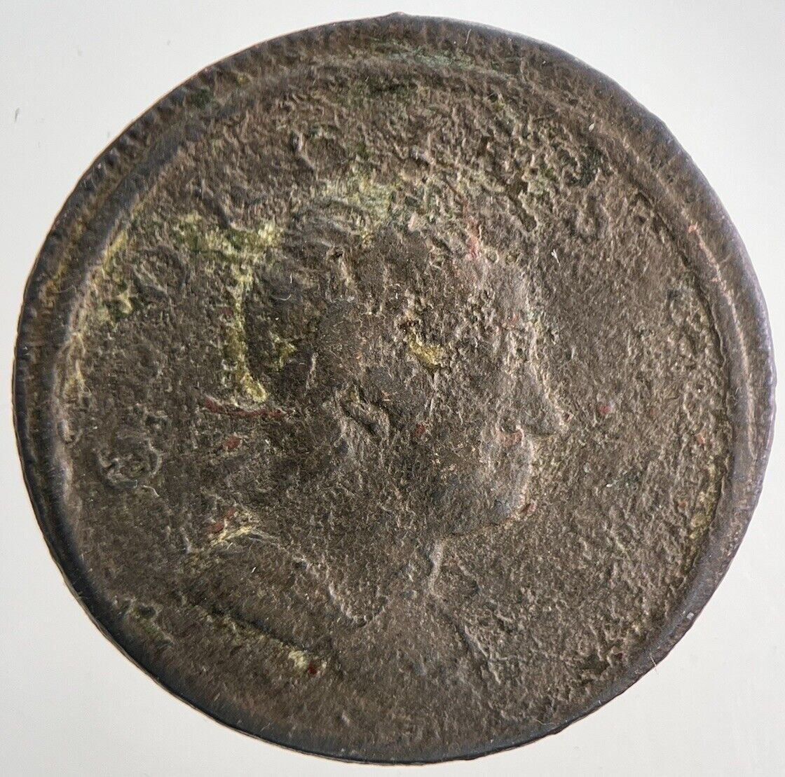 1717 George I 1st Half - Penny Coin | Collectable Grade | a7978