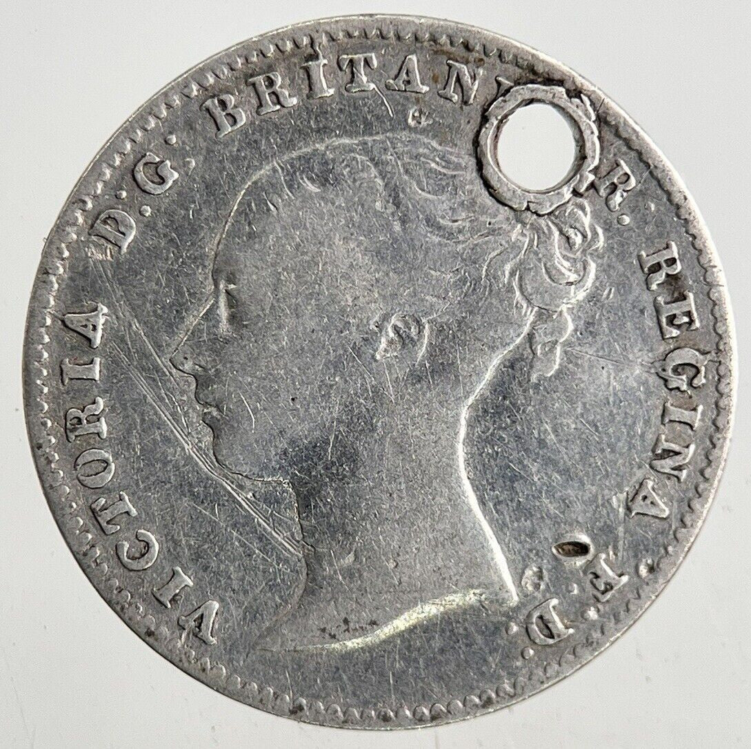 1856 Victoria Threepence Silver Coin | Collectable Grade
