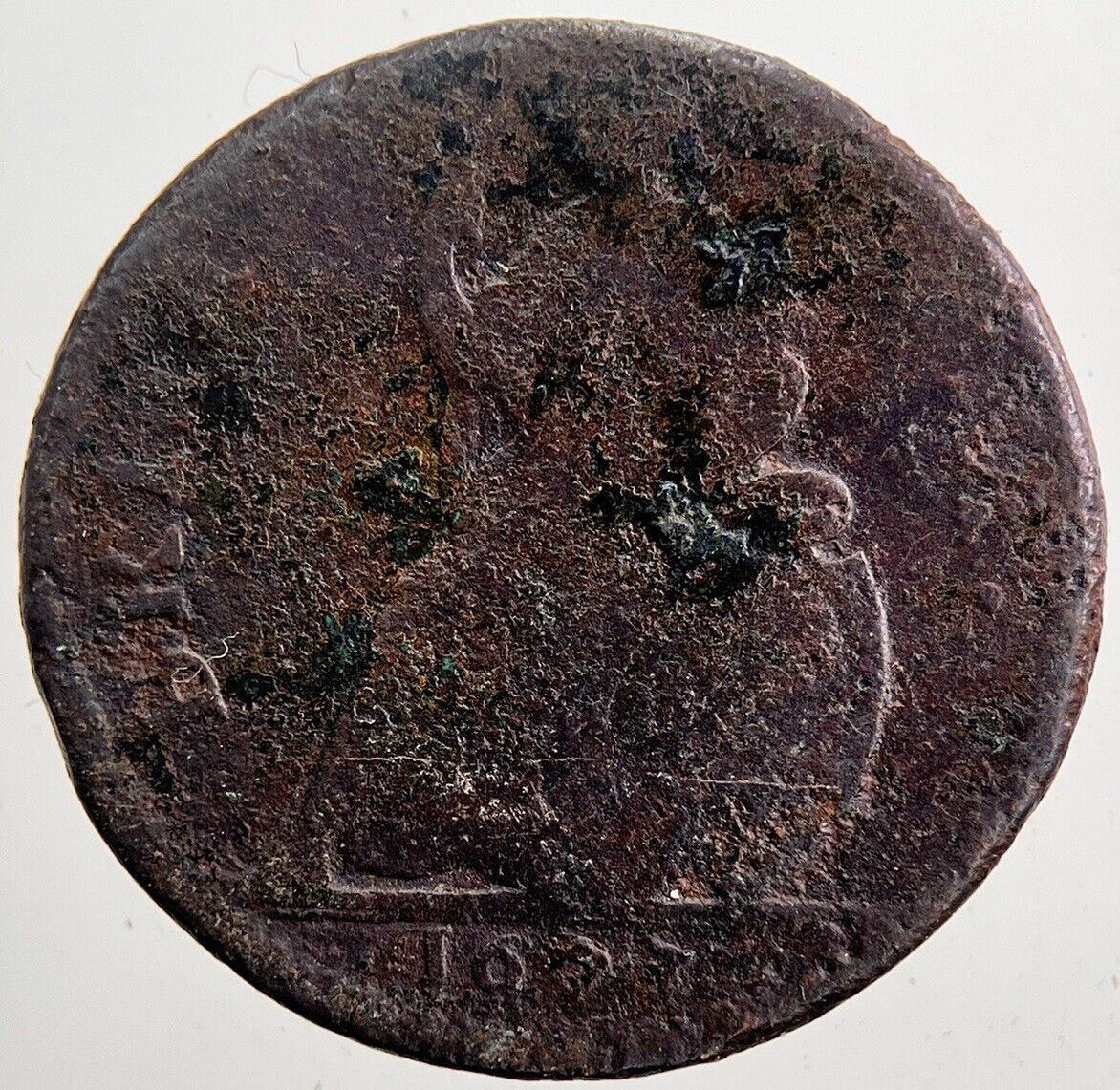 1673 Charles 2nd II Farthing Coin | Collectable Grade | a5953
