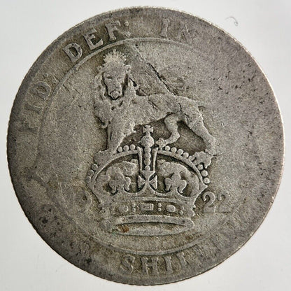 1922 George V Shilling Silver Coin | Collectable Grade