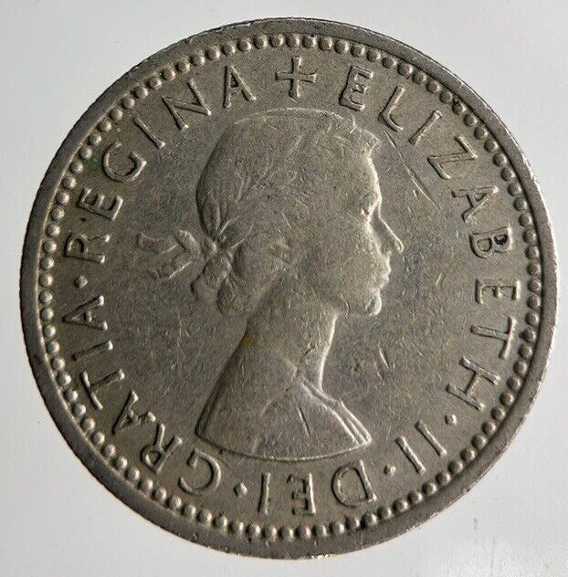 1963 Elizabeth II 2nd Sixpence Coin | Fine Collectable Grade