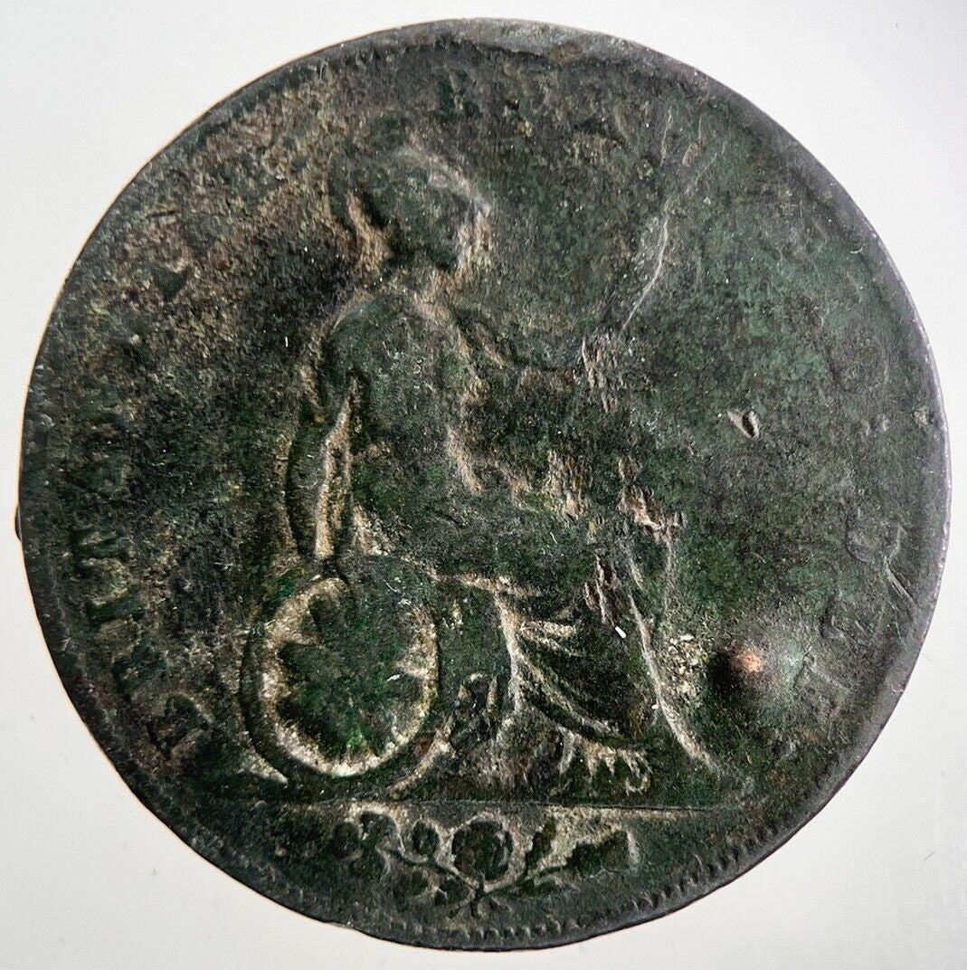 1827 George IV Half - Penny Coin | Collectable Grade | a9864