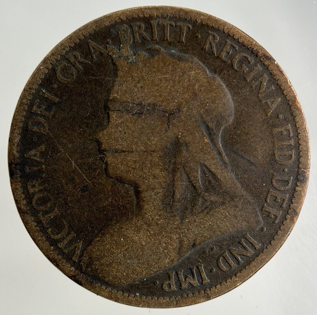 1899 Victoria Half - Penny Coin | Collectable Grade