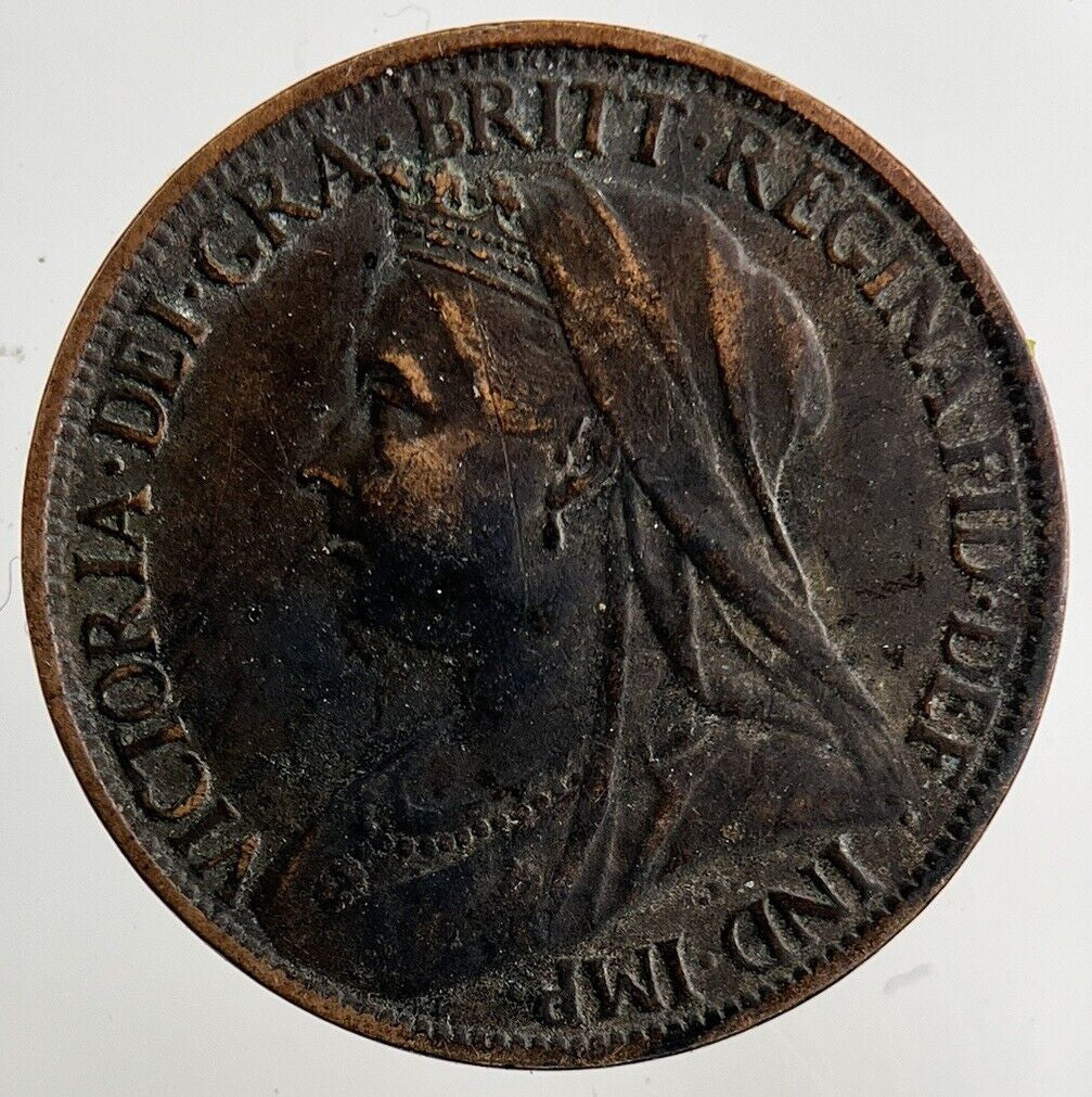 1897 Victoria Farthing Coin | Fine Collectable Grade