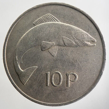 1971 Irish 10p 10 Ten - Pence Coin | Very High Grade | a7039