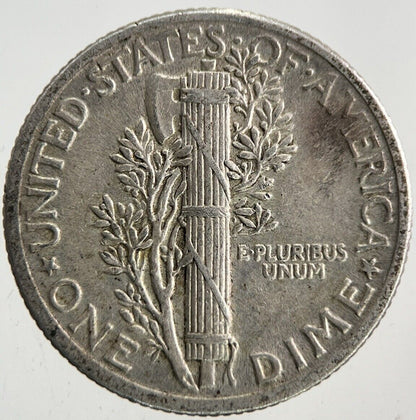 1936 US USA Mercury Dime Silver Coin | Fine Collectable Grade