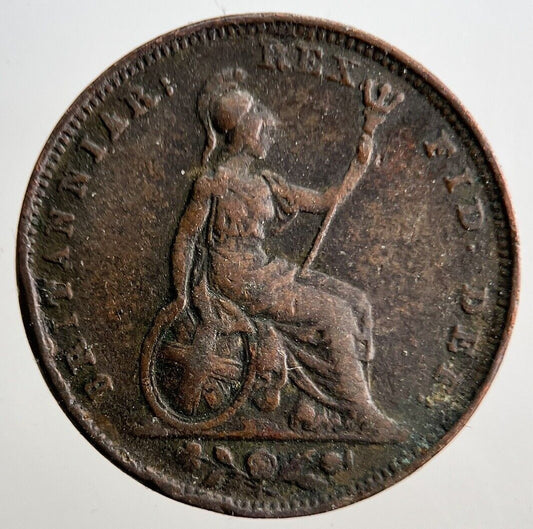 1826 George IV Farthing Coin | Fine Collectable Grade | a3025