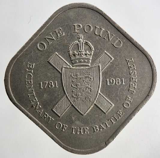 1981 Jersey One Pound Coin | Very High Grade