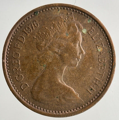 1976 Elizabeth II 2nd New 1/2 Half - Penny Coin | Fine Collectable Grade
