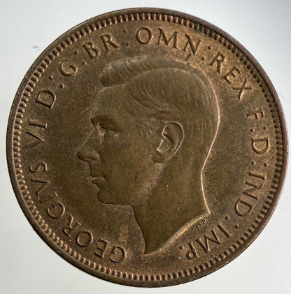 1938 George VI Half - Penny Coin | Very Fine Grade