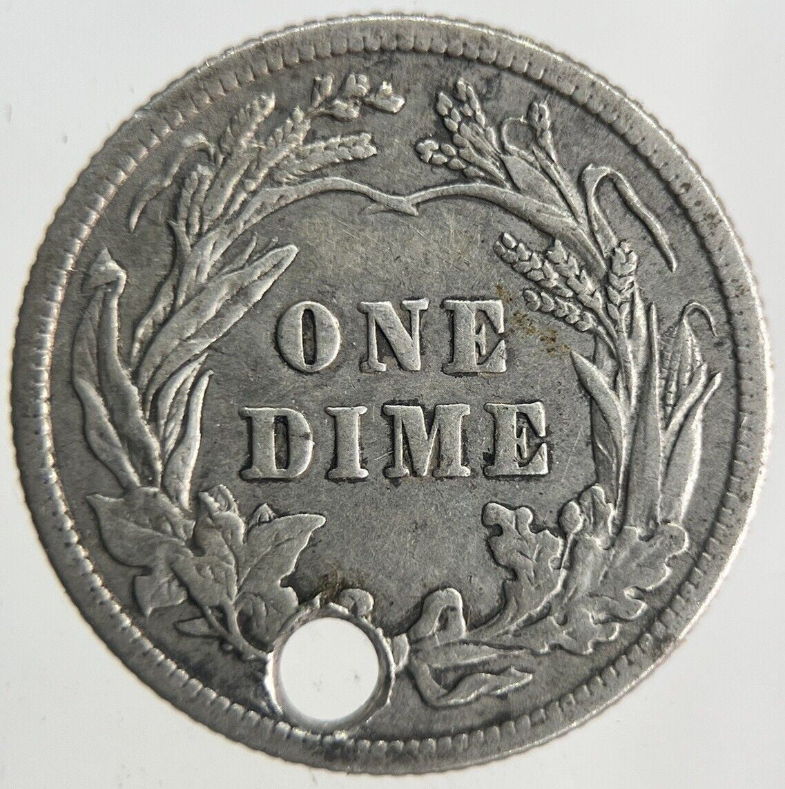 1914 US USA Barber Dime Silver Coin | Fine Collectable Grade