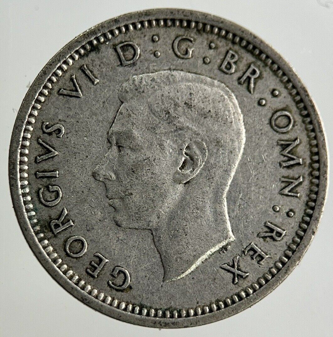 1938 George VI Threepence Silver Coin | Fine Collectable Grade