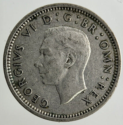 1938 George VI Threepence Silver Coin | Fine Collectable Grade