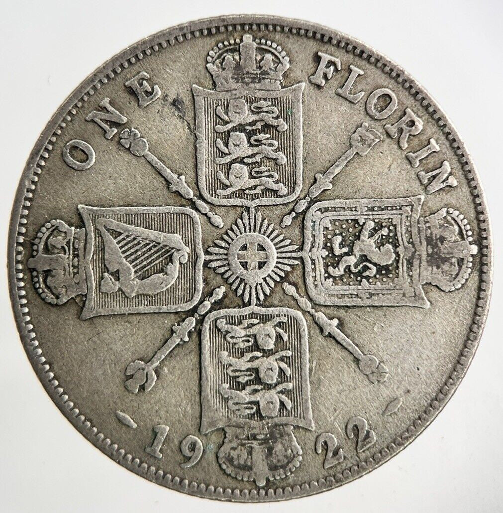 1922 George V Florin Silver Coin | Collectable Grade