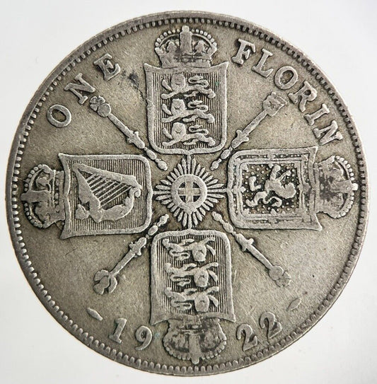 1922 George V Florin Silver Coin | Collectable Grade