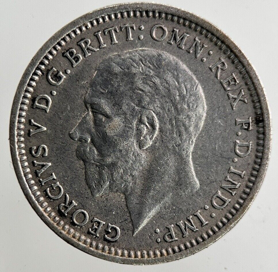 1934 George V Threepence Silver Coin | Very High Grade