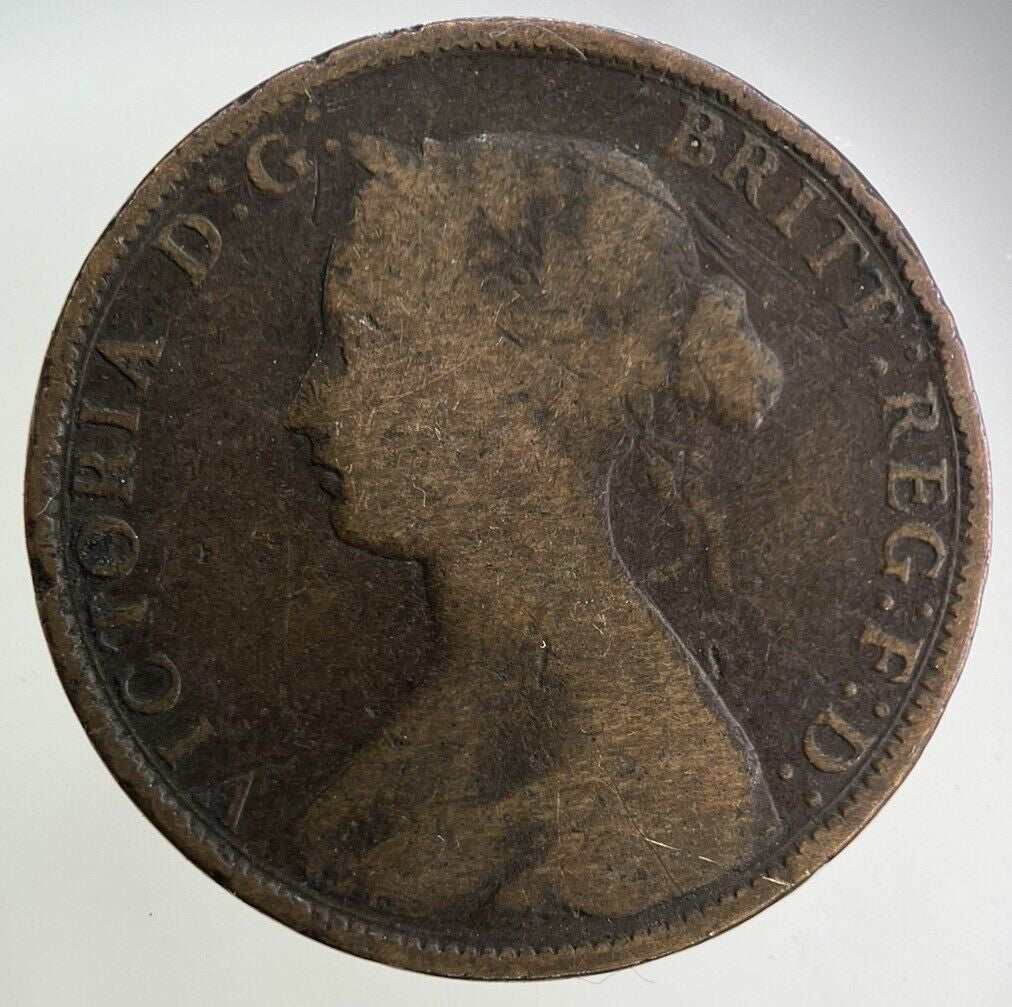 1862 Victoria Half - Penny Coin | Collectable Grade