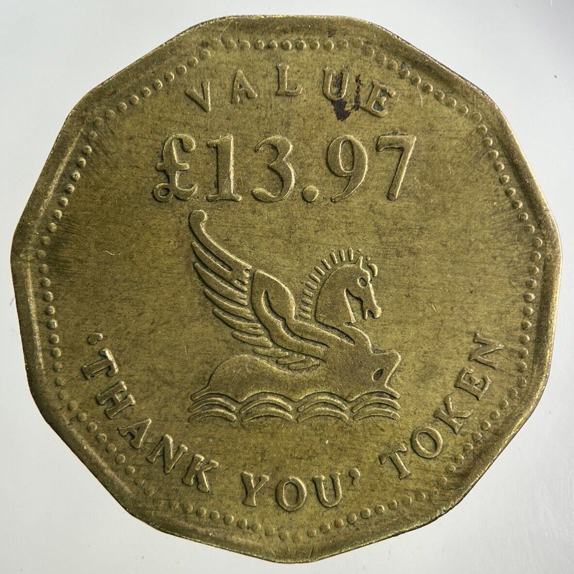 Readers Digest Worldwide £13.97 Thank You Token Coin | Fine Collectable Grade