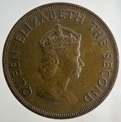 1957 Jersey 1/12 One Twelfth Of A Shilling Coin | Fine Collectable Grade