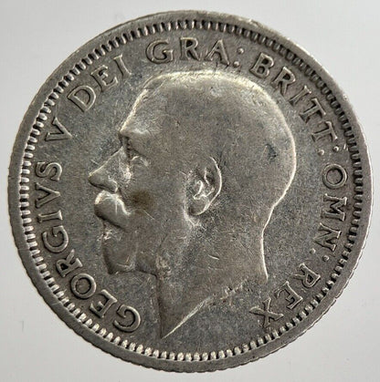 1925 George V Sixpence Silver Coin | Fine Collectable Grade | a8555