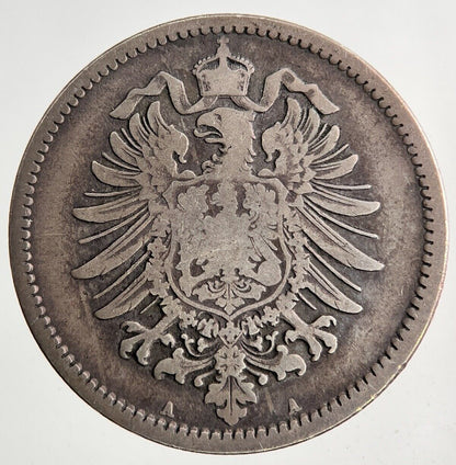 1875 Germany 1 Mark Silver Coin | Collectable Grade