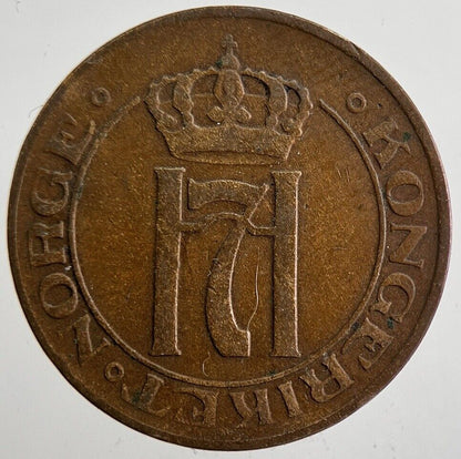 1921 Norway 2 Ore Coin | Collectable Grade | a2009