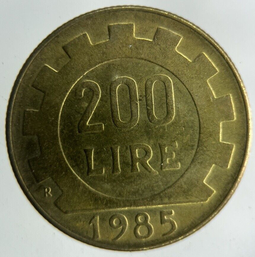 1985 Italy 200 Lire Coin | Collectable Grade