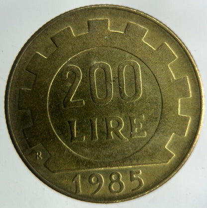 1985 Italy 200 Lire Coin | Collectable Grade