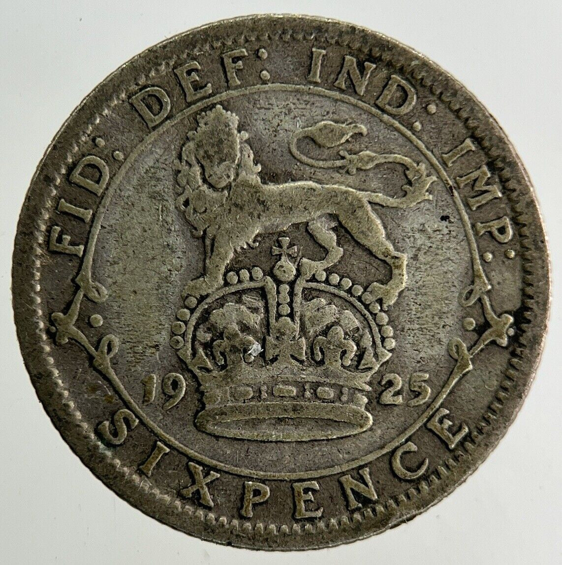 1925 George V Sixpence Silver Coin | Collectable Grade