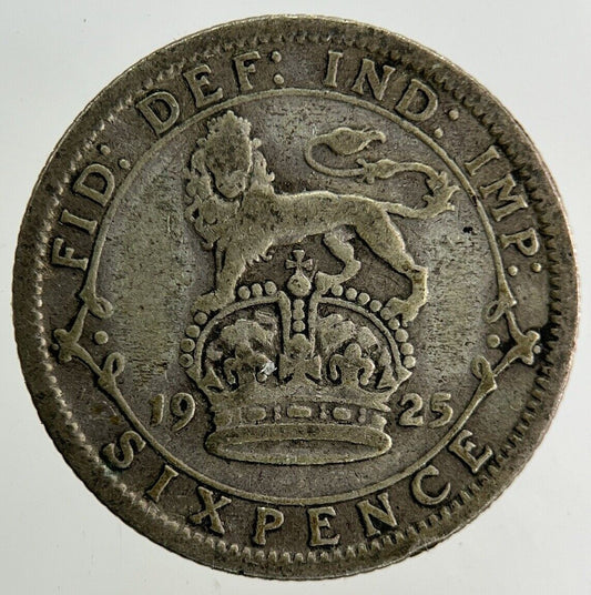 1925 George V Sixpence Silver Coin | Collectable Grade