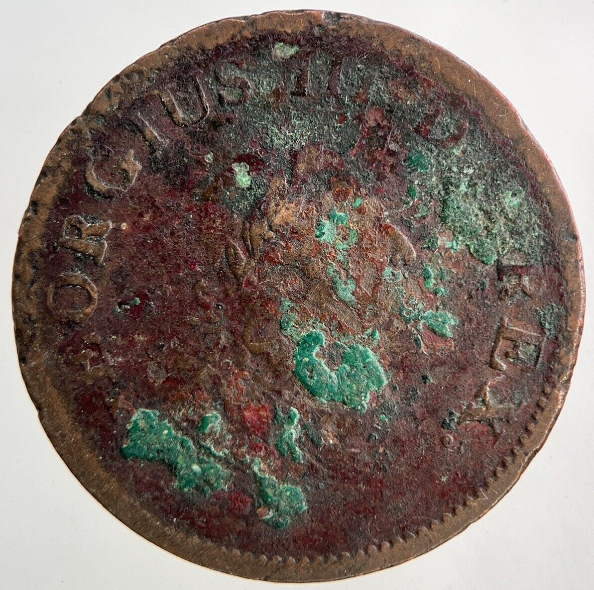 1805 Irish Half - Penny Coin | Collectable Grade
