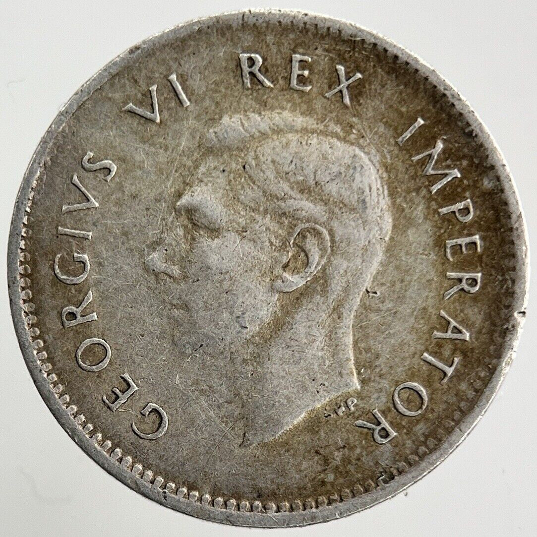 1941 South Africa Threepence Silver Coin | Very High Grade