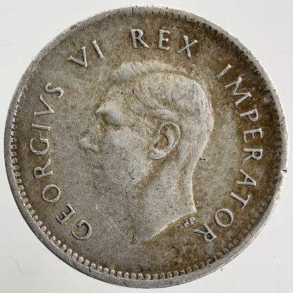 1941 South Africa Threepence Silver Coin | Very High Grade