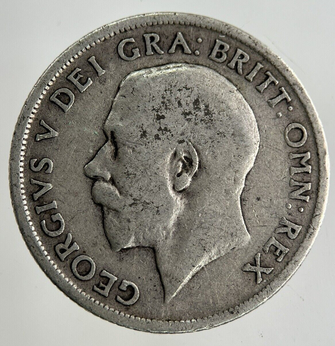 1914 George V Shilling Silver Coin | Collectable Grade