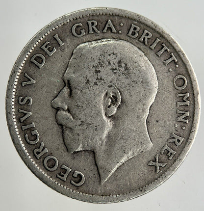 1914 George V Shilling Silver Coin | Collectable Grade