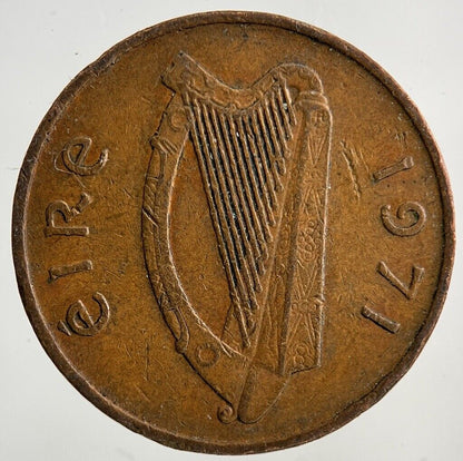 1971 Irish 1p One - Pence Coin | Fine Collectable Grade